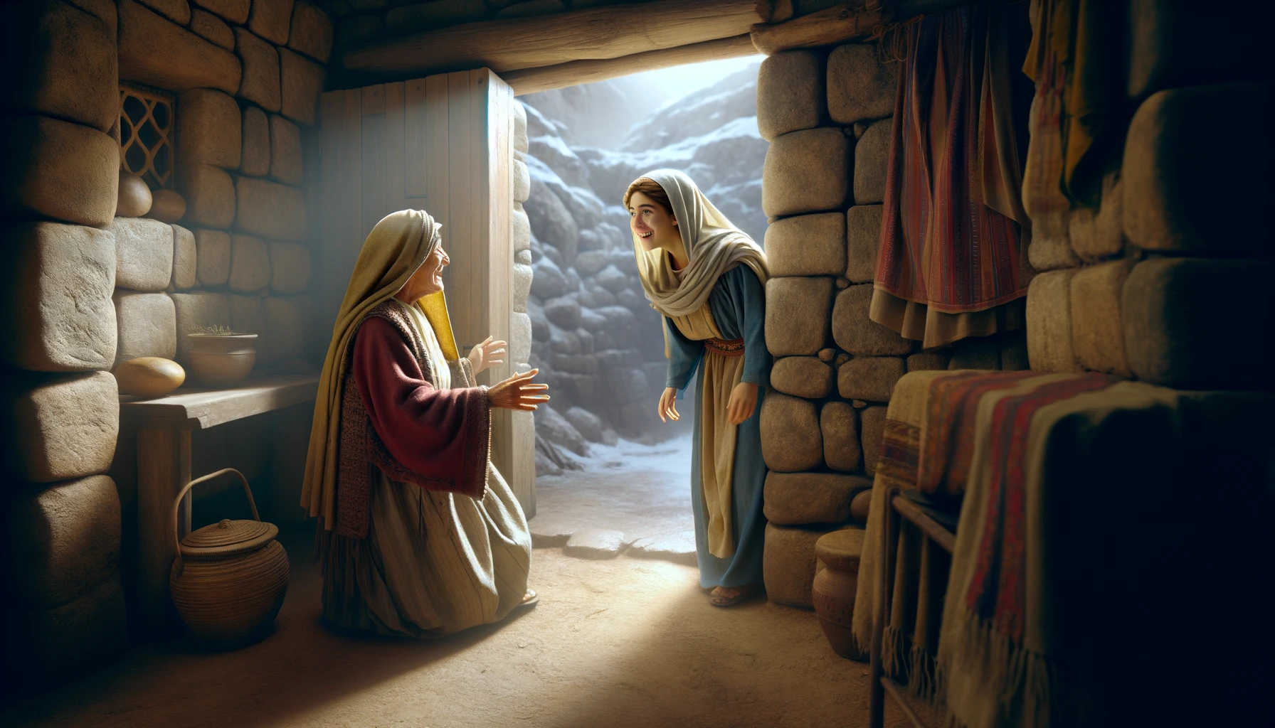 Entre Mujeres Benditas: Inspiración y Servicio desde el Evangelio de Lucas (1,39-45)