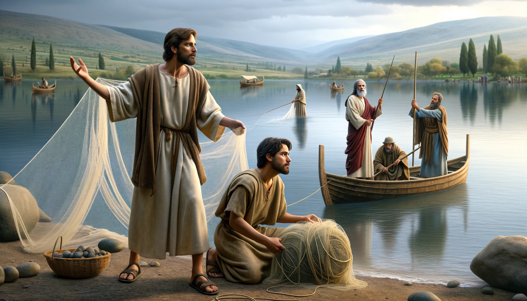 Caminando con Jesús: De Pescadores a Discípulos en la Vida Moderna