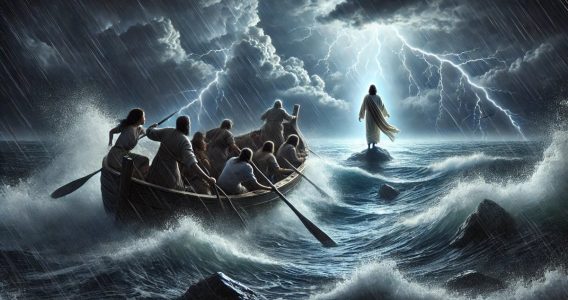 Caminar sobre las aguas: Confianza en medio de las tormentas de la vida