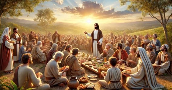 El poder de compartir: Lecciones del Evangelio según san Marcos