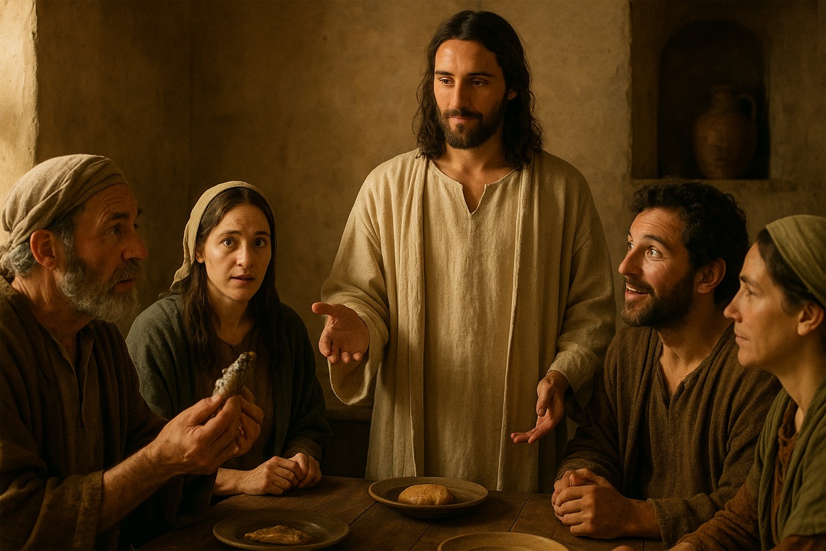 Cuando Jesús se sienta a la mesa