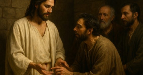 El día que Tomás tocó las heridas de Jesús