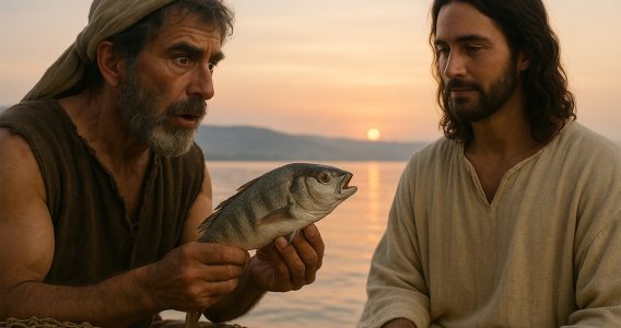 Monedas en la boca del pez: la sorpresa de Dios