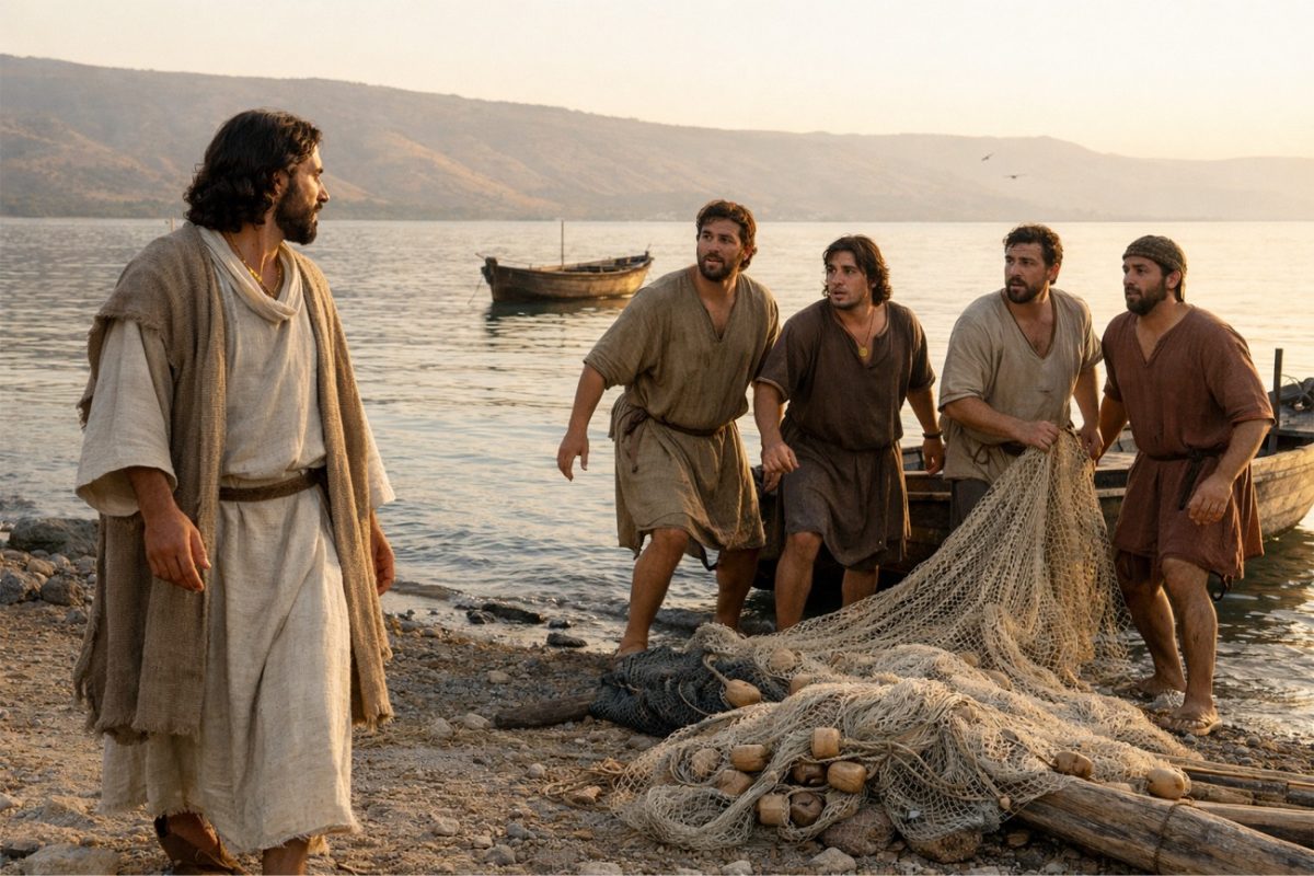 Cuando Jesús pasa por nuestra orilla