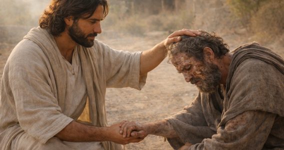 Cuando Jesús se acerca sin miedo