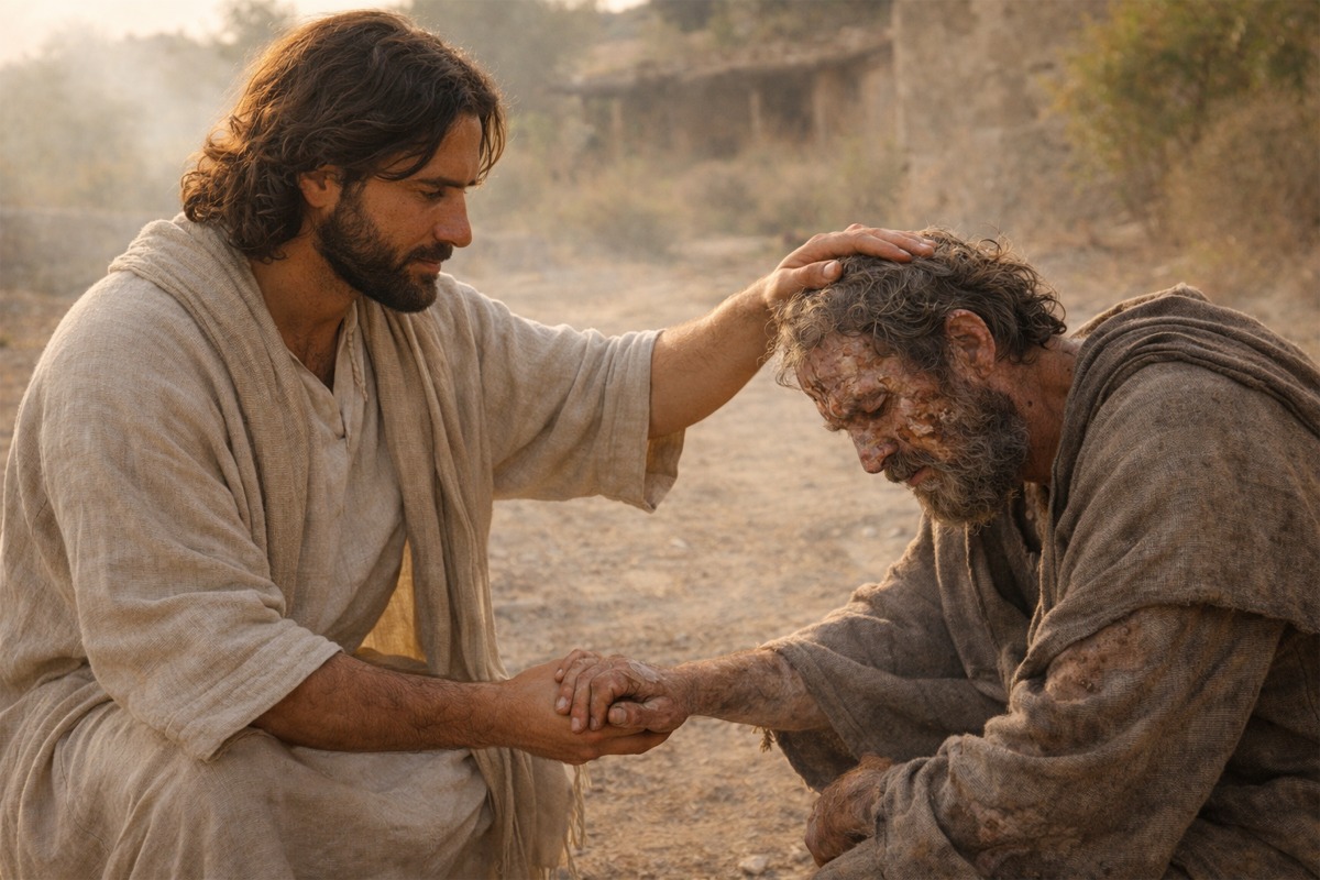 Cuando Jesús se acerca sin miedo