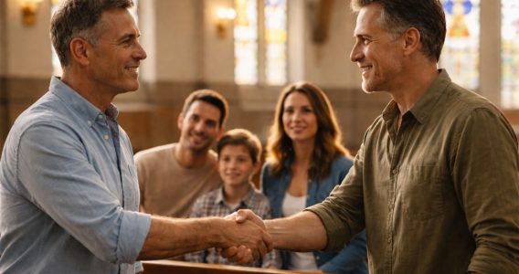 Antes del altar, el corazón reconciliado