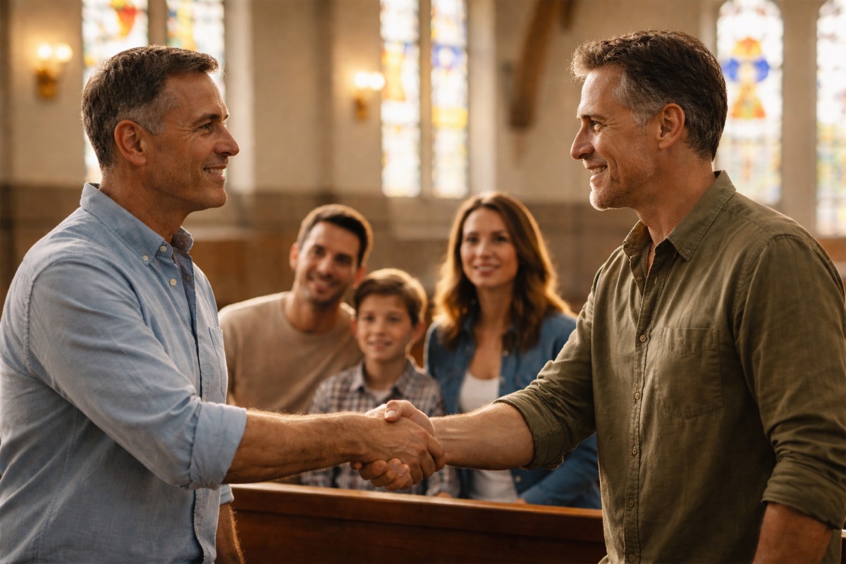 Antes del altar, el corazón reconciliado