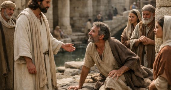 Cuando Jesús nos pregunta si queremos sanar