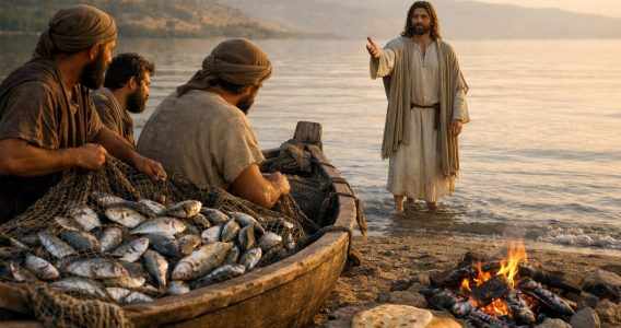 Cuando Jesús nos espera en la orilla