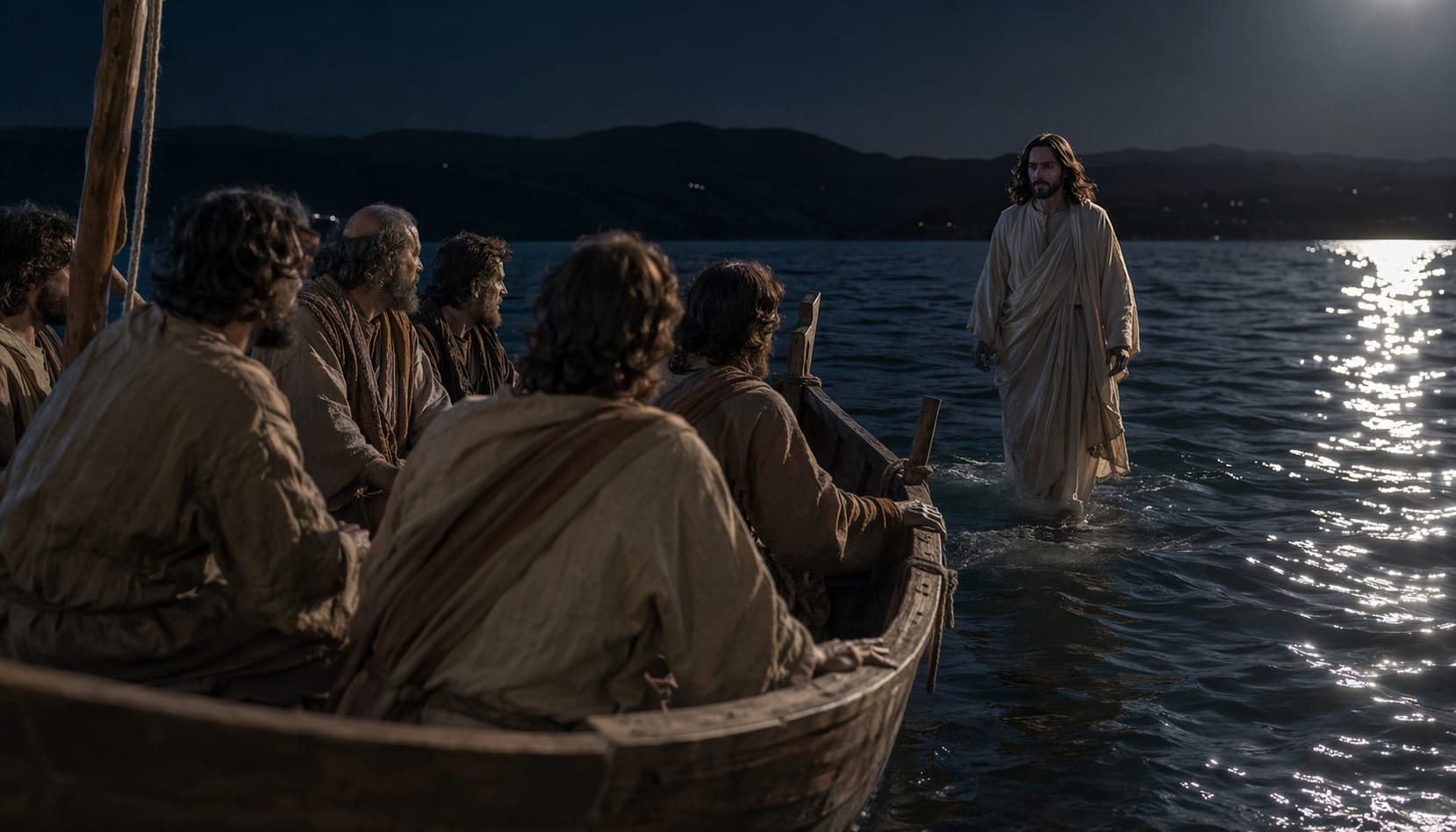 Recibir a Jesús en la barca de la vida