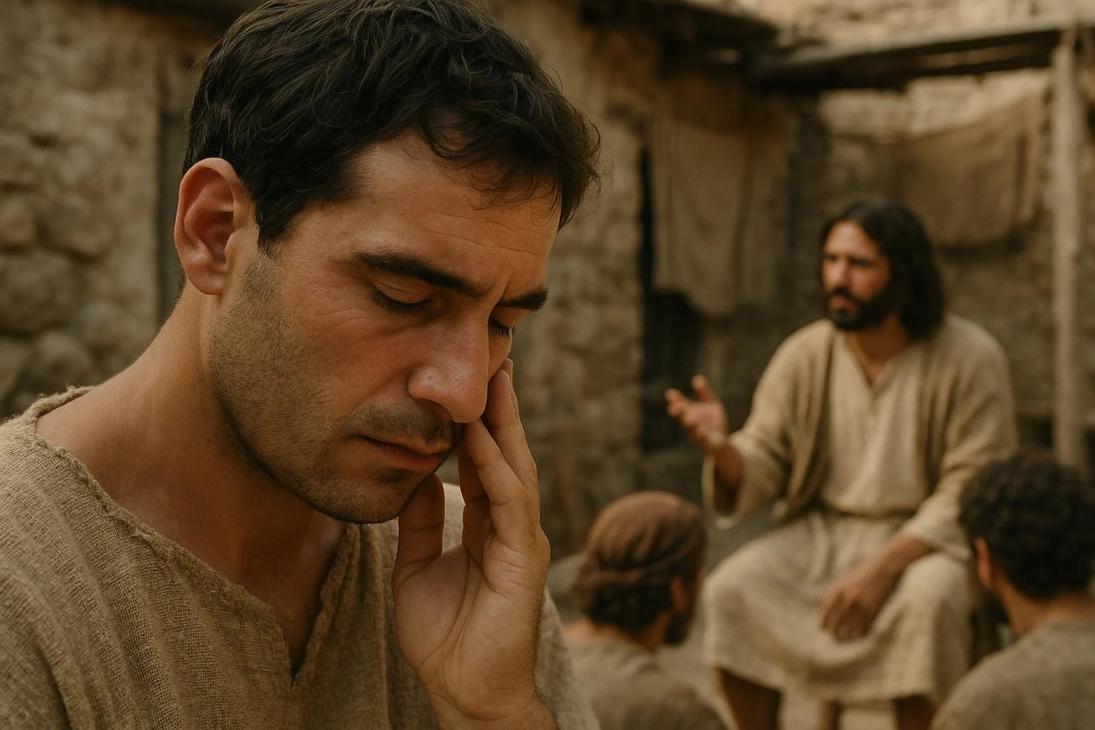 La viga en el propio ojo y la misericordia de Jesús