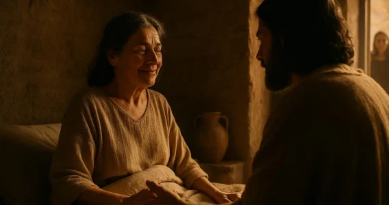 Jesús entra en la casa y sana el corazón