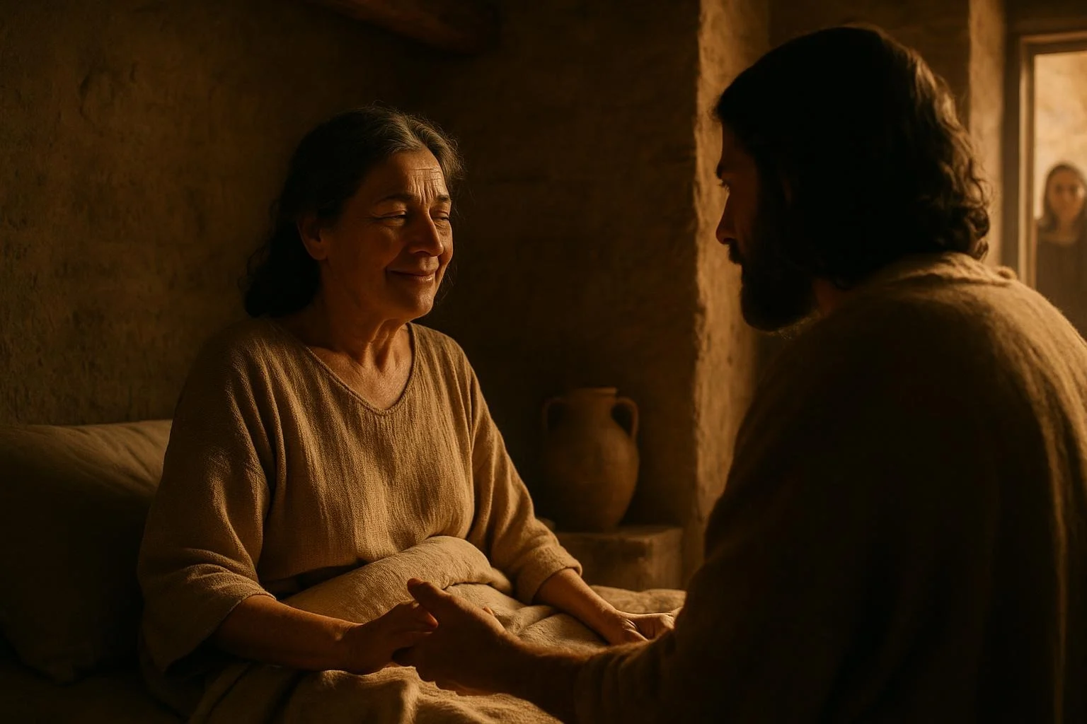 Jesús entra en la casa y sana el corazón