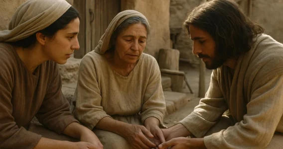Jesús no apaga la llama débil
