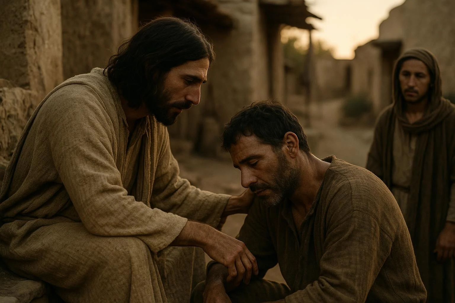Jesús ve el cansancio de su pueblo