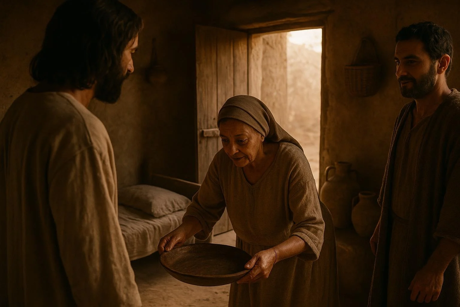Jesús entra en la casa y devuelve la esperanza
