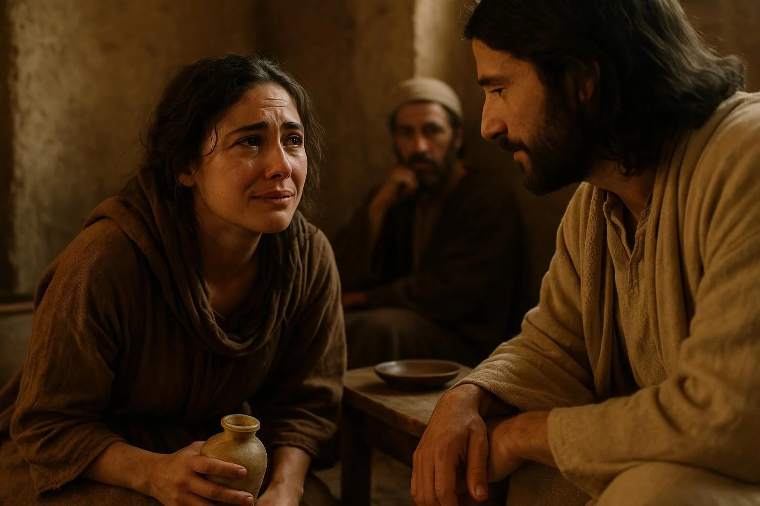 Jesús mira el corazón y devuelve la paz: